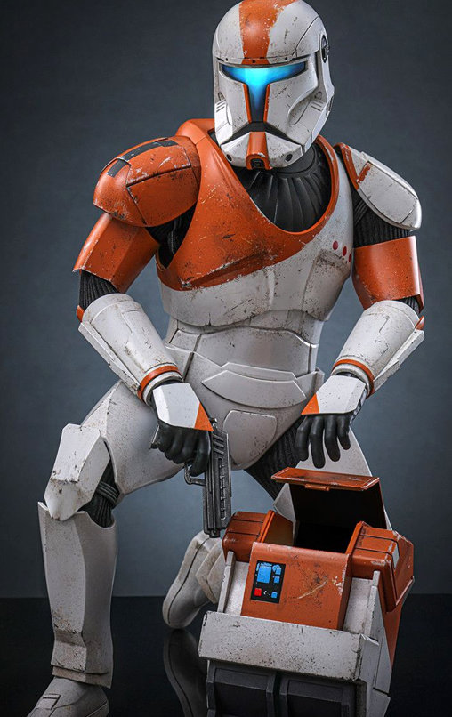 Star Wars - The Clone Wars: Clone Commando Boss, 1/6 Figur von Hot Toys