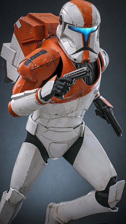 Star Wars - The Clone Wars: Clone Commando Boss, 1/6 Figur von Hot Toys