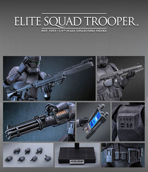 Star Wars - The Bad Batch: Elite Squad Trooper, 1/6 Figur von Hot Toys