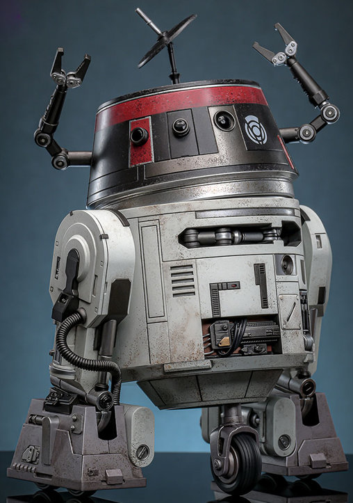 Star Wars: Chopper C1-10P, BD-1 und Mausdroide MSE-6, 1/6 Figur von Hot Toys