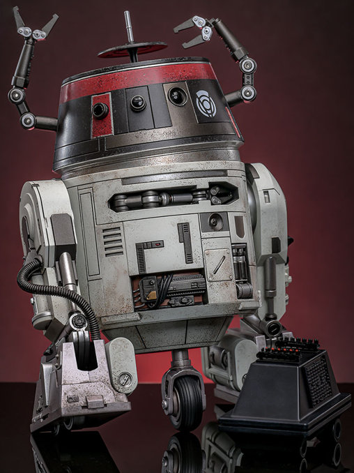 Star Wars: Chopper C1-10P, BD-1 und Mausdroide MSE-6, 1/6 Figur von Hot Toys