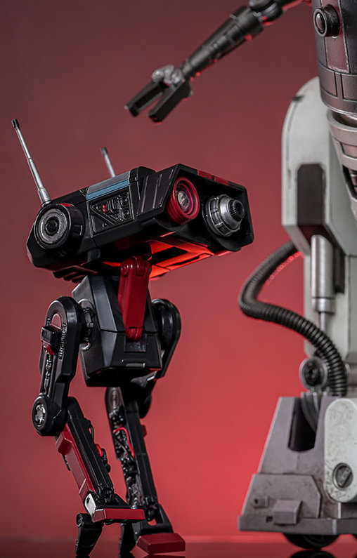 Star Wars: Chopper C1-10P, BD-1 und Mausdroide MSE-6, 1/6 Figur von Hot Toys