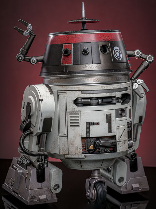 Star Wars: Chopper C1-10P, BD-1 und Mausdroide MSE-6, 1/6 Figur von Hot Toys