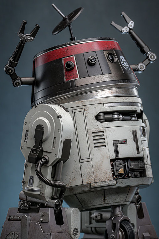 Star Wars: Chopper C1-10P, BD-1 und Mausdroide MSE-6, 1/6 Figur von Hot Toys