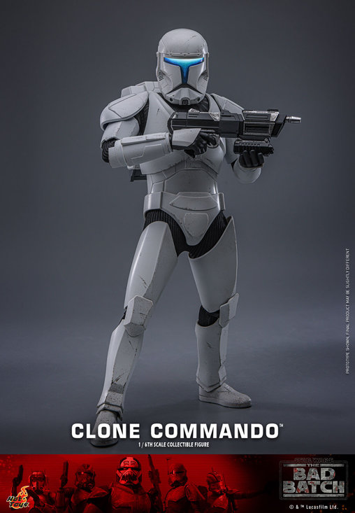 Star Wars - The Bad Batch: Clone Commando, 1/6 Figur von Hot Toys