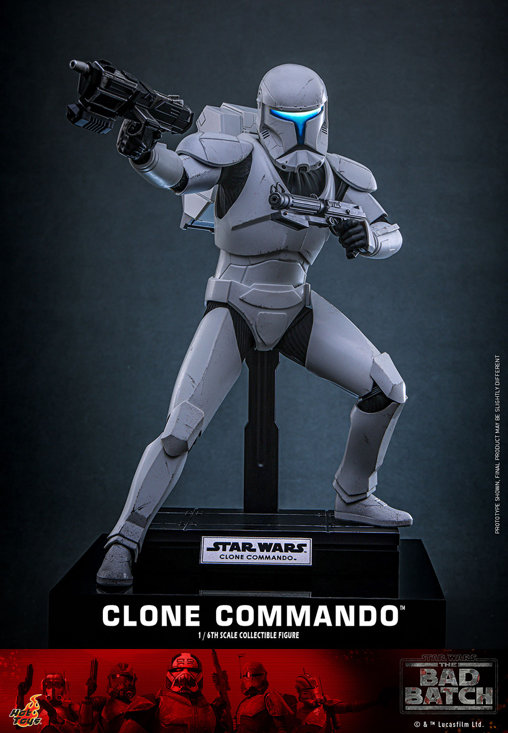 Star Wars - The Bad Batch: Clone Commando, 1/6 Figur von Hot Toys