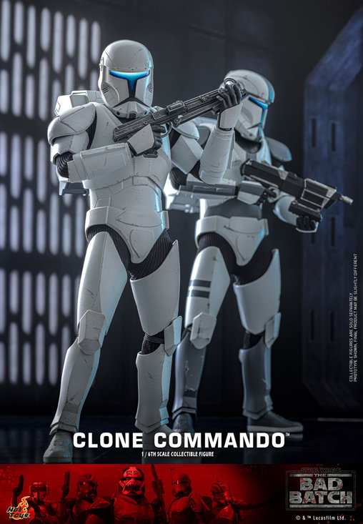 Star Wars - The Bad Batch: Clone Commando, 1/6 Figur von Hot Toys
