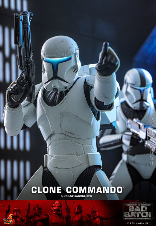 Star Wars - The Bad Batch: Clone Commando, 1/6 Figur von Hot Toys
