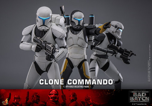 Star Wars - The Bad Batch: Clone Commando, 1/6 Figur von Hot Toys