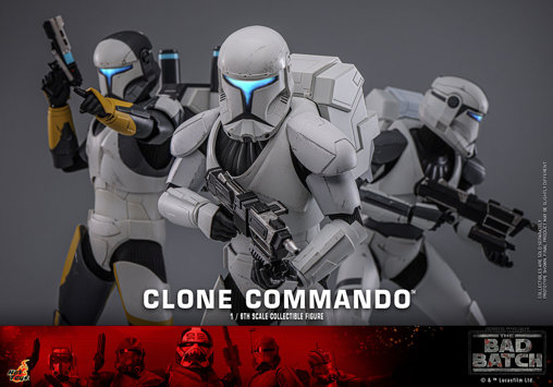Star Wars - The Bad Batch: Clone Commando, 1/6 Figur von Hot Toys