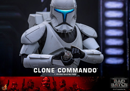 Star Wars - The Bad Batch: Clone Commando, 1/6 Figur von Hot Toys