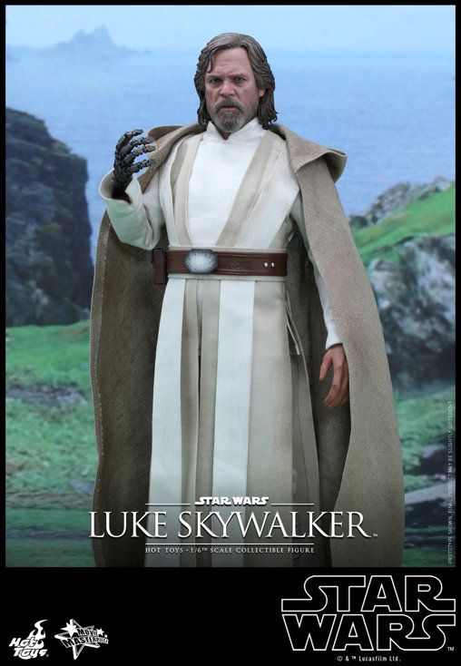 Star Wars - Episode VIII - The Last Jedi: Luke Skywalker, 1/6 Figur von Hot Toys