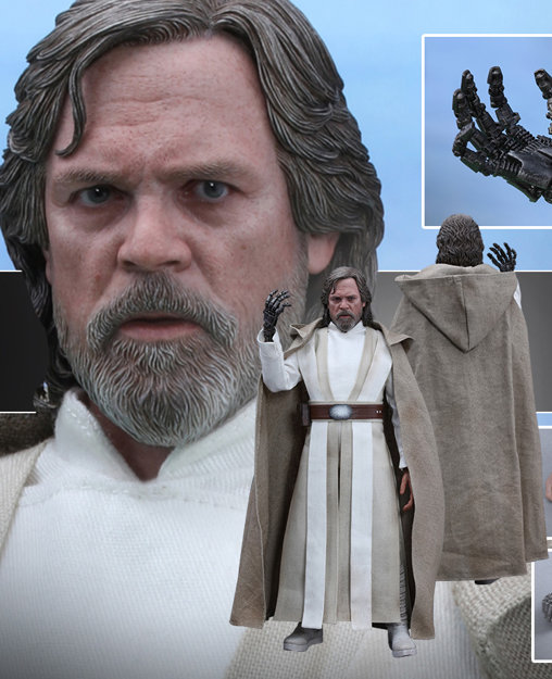 Star Wars - Episode VIII - The Last Jedi: Luke Skywalker, 1/6 Figur von Hot Toys