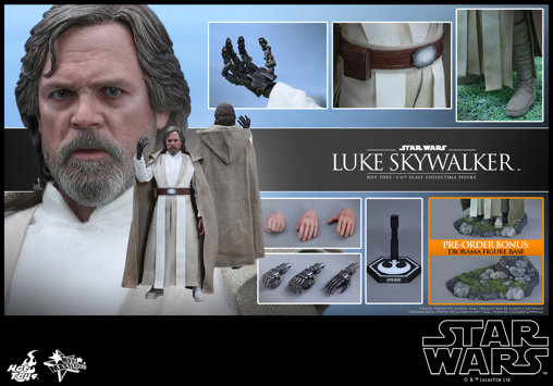 Star Wars - Episode VIII - The Last Jedi: Luke Skywalker, 1/6 Figur von Hot Toys