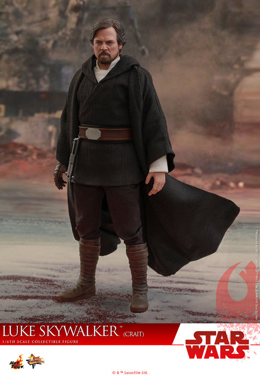 Star Wars - Episode VIII - The Last Jedi: Luke Skywalker - Crait Version, 1/6 Figur von Hot Toys