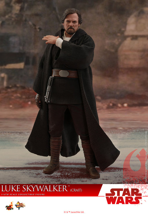 Star Wars - Episode VIII - The Last Jedi: Luke Skywalker - Crait Version, 1/6 Figur von Hot Toys