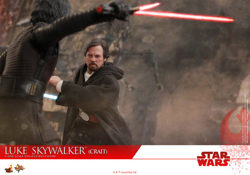 Star Wars - Episode VIII - The Last Jedi: Luke Skywalker - Crait Version, 1/6 Figur von Hot Toys