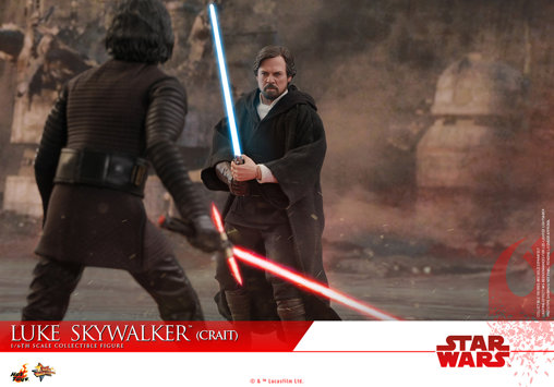 Star Wars - Episode VIII - The Last Jedi: Luke Skywalker - Crait Version, 1/6 Figur von Hot Toys