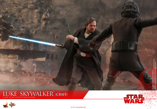 Star Wars - Episode VIII - The Last Jedi: Luke Skywalker - Crait Version, 1/6 Figur von Hot Toys