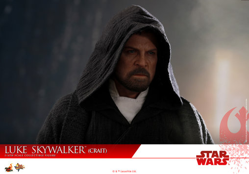 Star Wars - Episode VIII - The Last Jedi: Luke Skywalker - Crait Version, 1/6 Figur von Hot Toys