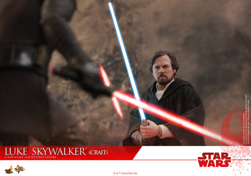 Star Wars - Episode VIII - The Last Jedi: Luke Skywalker - Crait Version, 1/6 Figur von Hot Toys