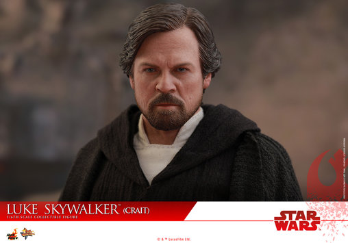 Star Wars - Episode VIII - The Last Jedi: Luke Skywalker - Crait Version, 1/6 Figur von Hot Toys