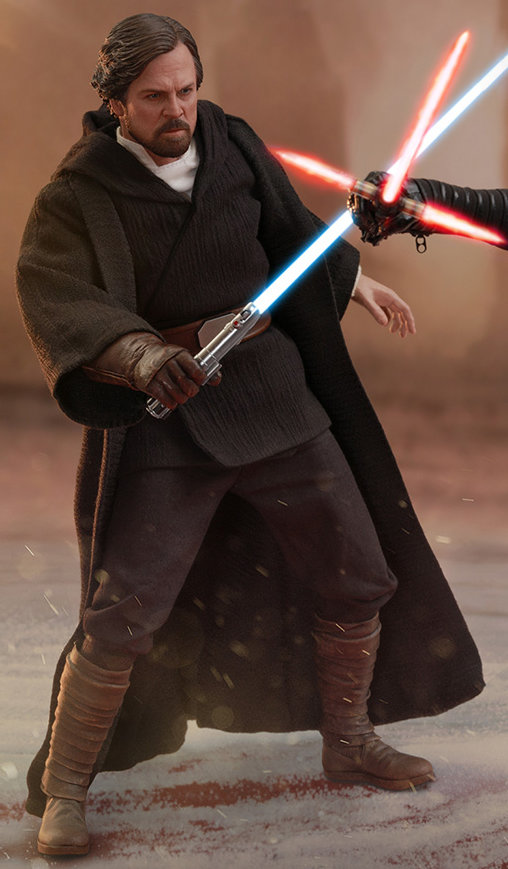 Star Wars - Episode VIII - The Last Jedi: Luke Skywalker - Crait Version, 1/6 Figur von Hot Toys