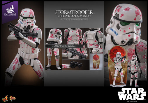 Star Wars: Classic Stormtrooper - Cherry Blossom Version, 1/6 Figur von Hot Toys
