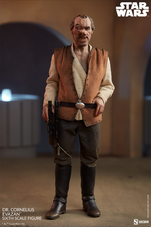 Star Wars - Episode IV - A New Hope: Dr. Cornelius Evazan, 1/6 Figur von Sideshow