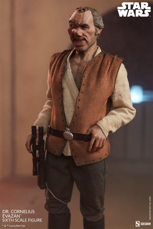 Star Wars - Episode IV - A New Hope: Dr. Cornelius Evazan, 1/6 Figur von Sideshow
