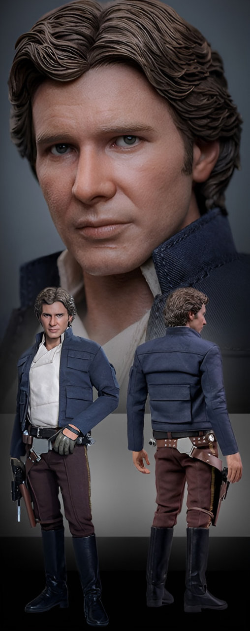 Star Wars - Episode V - The Empire Strikes Back: Han Solo, 1/6 Figur von Hot Toys