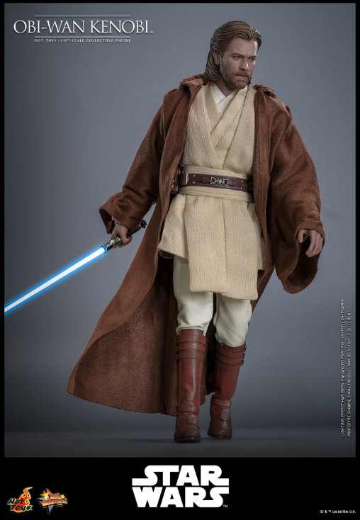 Star Wars - Episode II - Attack of the Clones: Obi-Wan Kenobi, 1/6 Figur von Hot Toys