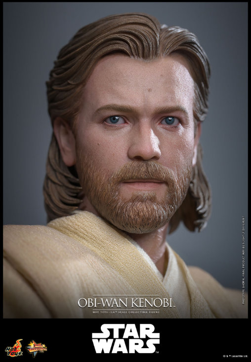 Star Wars - Episode II - Attack of the Clones: Obi-Wan Kenobi, 1/6 Figur von Hot Toys