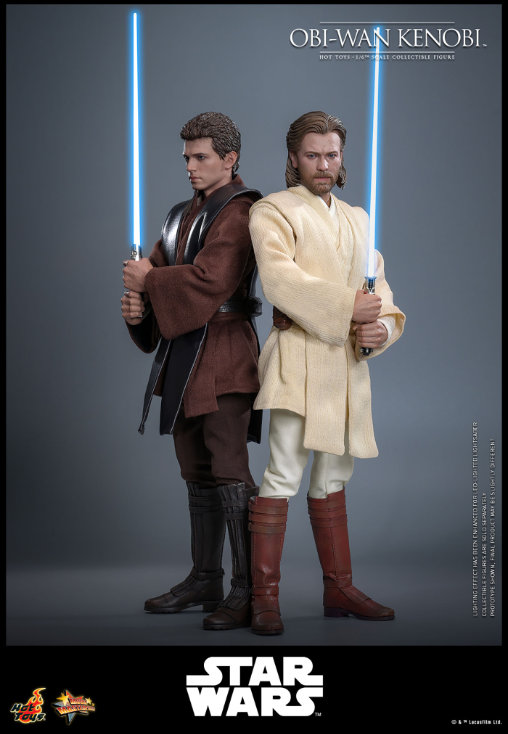 Star Wars - Episode II - Attack of the Clones: Obi-Wan Kenobi, 1/6 Figur von Hot Toys