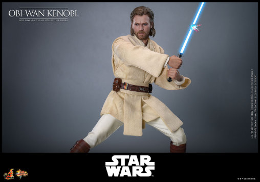 Star Wars - Episode II - Attack of the Clones: Obi-Wan Kenobi, 1/6 Figur von Hot Toys