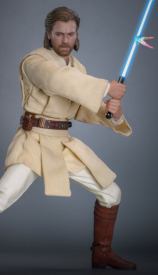 Star Wars - Episode II - Attack of the Clones: Obi-Wan Kenobi, 1/6 Figur von Hot Toys