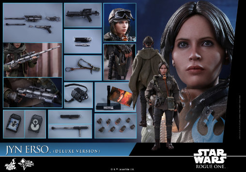 Star Wars - Rogue One: Jyn Erso - Deluxe, 1/6 Figur von Hot Toys