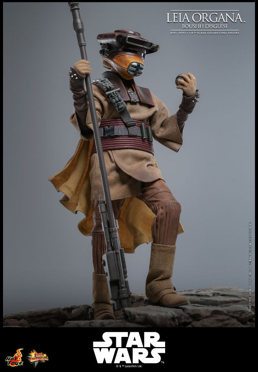 Star Wars - Episode VI - Return of the Jedi: Leia Organa - Boushh Disguise, 1/6 Figur von Hot Toys