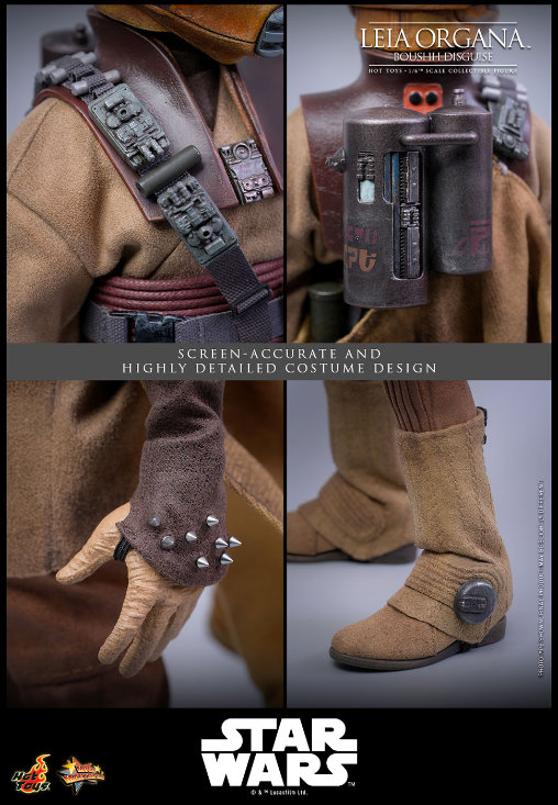 Star Wars - Episode VI - Return of the Jedi: Leia Organa - Boushh Disguise, 1/6 Figur von Hot Toys