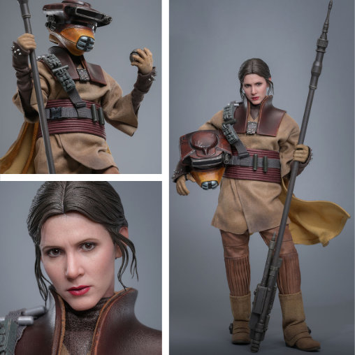 Star Wars - Episode VI - Return of the Jedi: Leia Organa - Boushh Disguise, 1/6 Figur von Hot Toys