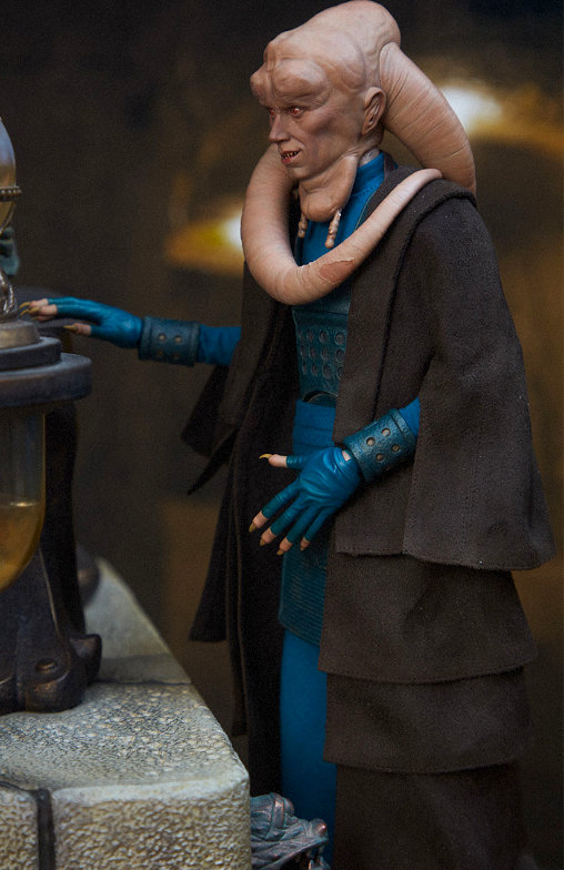 Star Wars - Episode VI - Return of the Jedi: Bib Fortuna, 1/6 Figur von Hot Toys