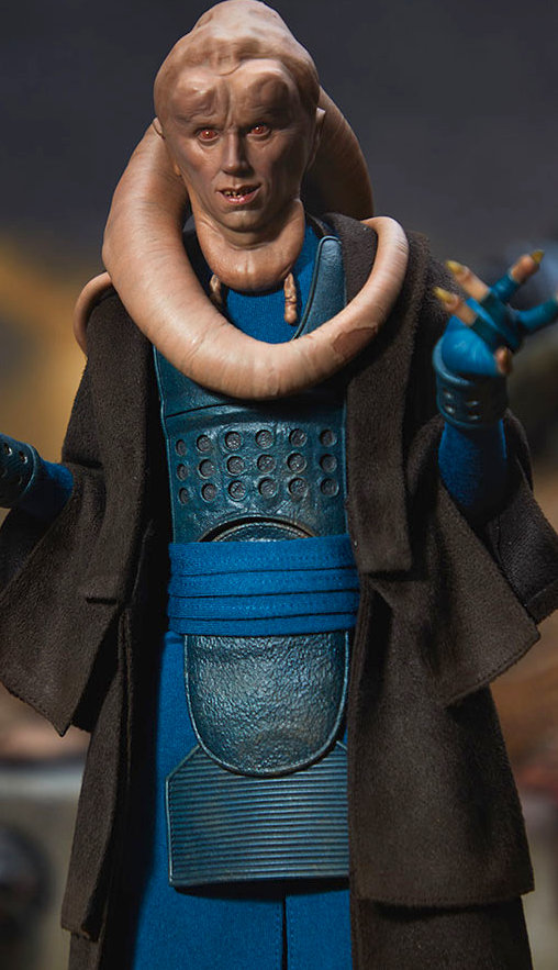 Star Wars - Episode VI - Return of the Jedi: Bib Fortuna, 1/6 Figur von Hot Toys