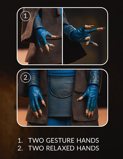 Star Wars - Episode VI - Return of the Jedi: Bib Fortuna, 1/6 Figur von Hot Toys