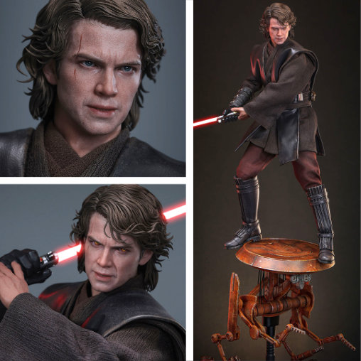 Star Wars - Episode III - Revenge of the Sith: Anakin Skywalker, 1/6 Figur von Hot Toys