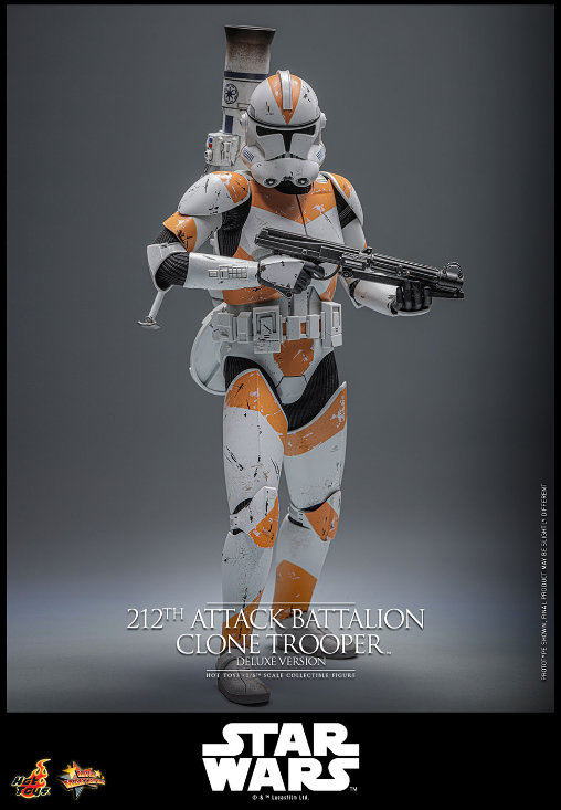 Star Wars - Episode III - Revenge of the Sith: 212th Attack Battalion Clone Trooper - Deluxe, 1/6 Figur von Hot Toys