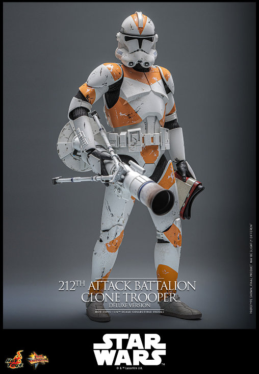 Star Wars - Episode III - Revenge of the Sith: 212th Attack Battalion Clone Trooper - Deluxe, 1/6 Figur von Hot Toys