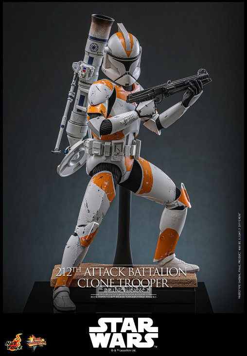 Star Wars - Episode III - Revenge of the Sith: 212th Attack Battalion Clone Trooper - Deluxe, 1/6 Figur von Hot Toys