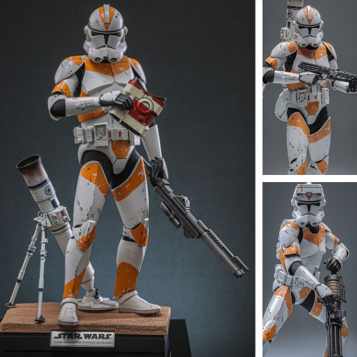 Star Wars - Episode III - Revenge of the Sith: 212th Attack Battalion Clone Trooper - Deluxe, 1/6 Figur von Hot Toys