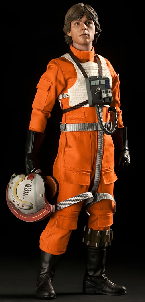 Star Wars - Episode IV - A New Hope: Luke Skywalker - Red Five X-Wing Pilot, 1/6 Figur von Sideshow