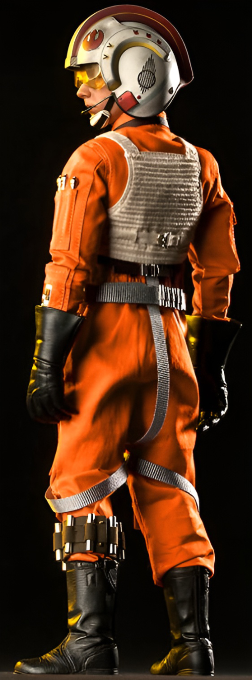 Star Wars - Episode IV - A New Hope: Luke Skywalker - Red Five X-Wing Pilot, 1/6 Figur von Sideshow
